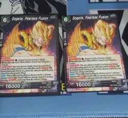 Gogeta, Fearless Fusion X2 Dragon ball super card game masters #BT12-137 - Image 1