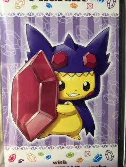 PSA9 Mega Sableye Poncho Pikachu Strong Cute Pikachu Campaign Business Card - Image 3