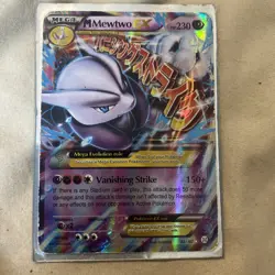 Pokemon Mega Mewtwo EX Card Vanishing Strike HP230 - Image 1