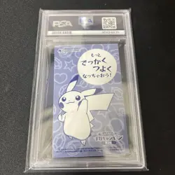 Mega Charizard X Poncho Pikachu Business Card Pokemon Card Japanese - Image 2