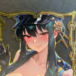 Goddess Story Gold METAL Card - Maiden Party Serial Number #054/200! Yor Spy X - Image 4