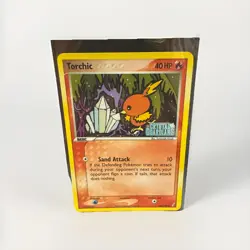 Pokemon Card - Torchic - Reverse Holo - C (66/100) ex Crystal Guardians - Image 1