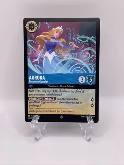 139/204 AURORA DREAMING GUARDIAN FIRST CHAPTER SUPER RARE DISNEY LORCANA CARD - Image 1