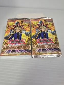Yugioh Pharaonic Guardian 1st Edition-2 Booster Packs. Brand new-Factory Sealed - Image 1