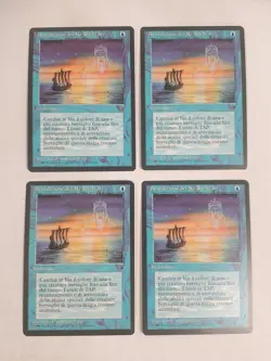 MTG Playset 4x Sea Kings' Blessing (Italian Legends/Blue/U) - BGM - Image 1