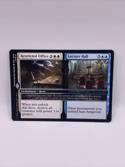 MTG Restricted Office // Lecture Hall [Duskmourn, Near Mint] - Image 1