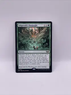 MTG Valgavoth's Onslaught [Duskmourn, Near Mint] - Image 1