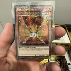 Yugioh - Herald of Orange Light (Starlight Rare) BLMM-EN103 Battles of Legend - Image 1