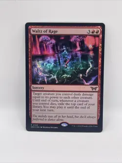 Magic the Gathering - Waltz of Rage - Foil - Duskmourn MTG - Image 1