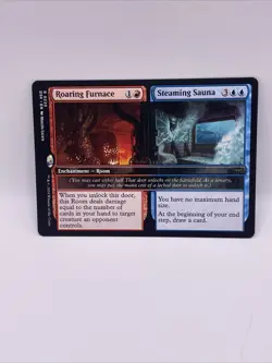 MTG Roaring Furnace // Steaming Sauna [Duskmourn, Near Mint] - Image 1