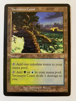 MTG Yavimaya Coast - Apocalypse - MP - Image 1