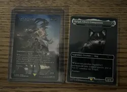 Clive Rosfield Vial Smasher the Fierce FOIL + Torgal Partner FFXVI MTG - Image 1