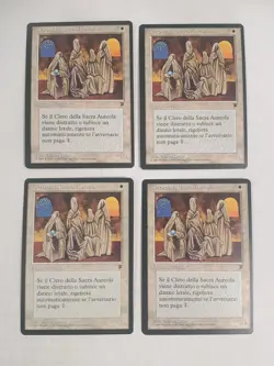 MTG Playset 4x Clergy of the Holy Nimbus (Italian Legends/White/C) - BGM - Image 1