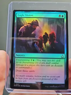 MTG ACR Eagle Vision (Sorcery) Uncommon 0017 Assassin's Creed PACK FRESH FOIL - Image 1