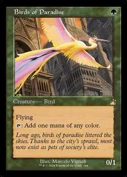 Birds of Paradise - Foil Retro Frame RVR NM MTG - Image 1