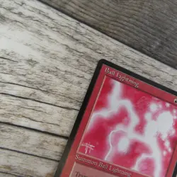 Magic The Gathering MTG Ball Lightning The Dark 1994 LP Excellent Ungraded - Image 3