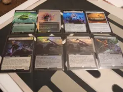 Mtg Edge Of Eternities Lot Of 8. The Endstone Extended. Thrumming Hivepool. - Image 1