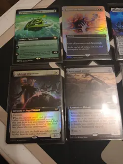 Mtg Edge Of Eternities Lot Of 8. The Endstone Extended. Thrumming Hivepool. - Image 2