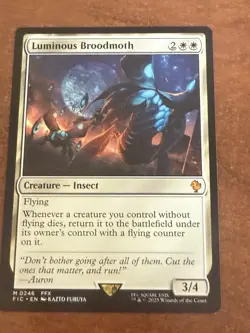 DDcards 🇨🇦 Mtg Magic Final Fantasy Commander Luminous Broodmoth - Image 1