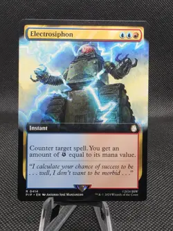 MTG - Electrosiphon (Extended Art) - Fallout - Image 1