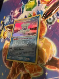 2005 Pokemon Snow-cloud Castform 29/113 Delta Species Reverse Holo - Image 4