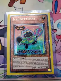 YuGiOh - Lollipo☆Yummy - JUSH-EN018 - Starlight Rare - 1st Edition - NM - Image 1