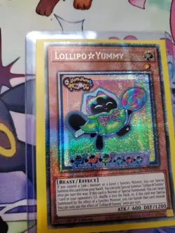 YuGiOh - Lollipo☆Yummy - JUSH-EN018 - Starlight Rare - 1st Edition - NM - Image 3
