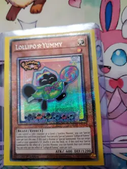 YuGiOh - Lollipo☆Yummy - JUSH-EN018 - Starlight Rare - 1st Edition - NM - Image 4