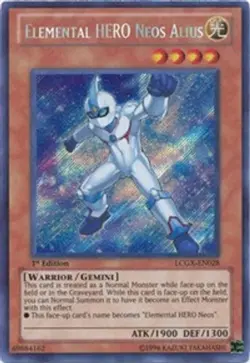 Elemental HERO Neos Alius - 1st Edition Legendary Collection 2 HP YuGiOh - Image 1