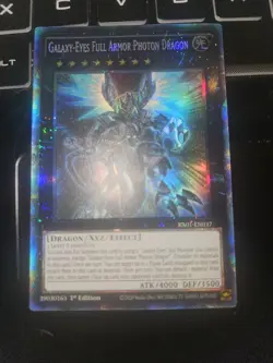 ☆ RA01-EN037 Galaxy-Eyes Full Armor Photon Dragon Collector's Rare 1st Ed YuGiOh - Image 3