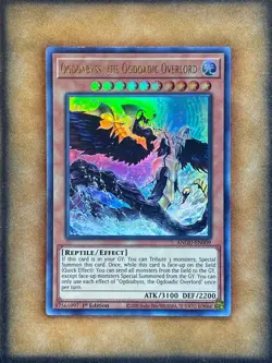 Yugioh Ogdoabyss, the Ogdoadic Overlord ANGU-EN009 Ultra Rare 1st Ed NM - Image 1