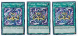 x3 Lyrilusc - Bird Strike BROL-EN036 Secret Rare Yugioh 1st ed - Image 1