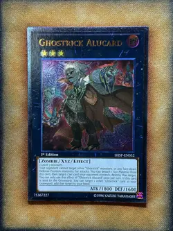 Yugioh Ghostrick Alucard SHSP-EN052 Ultimate Rare 1st Ed NM - Image 1