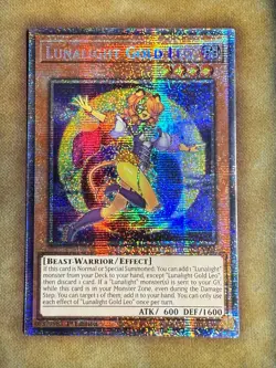 Yugioh Lunalight Gold Leo DUAD-EN005 Starlight Rare 1st Ed NM - Image 1