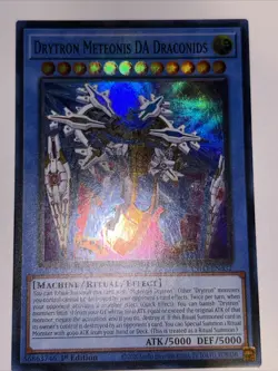 Yugioh 1x Drytron Meteonis DA Draconids INFO-EN032 Super Rare 1st - Image 1