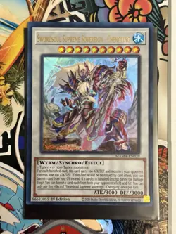 Yugioh Swordsoul Supreme Sovereign-Chengying MAMA-EN039 Ultra Rare 1st Ed NM - Image 1