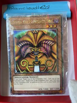 yugioh Trading card, Exodia the Forbidden One (Quarter Century Secret Rare) - Image 1