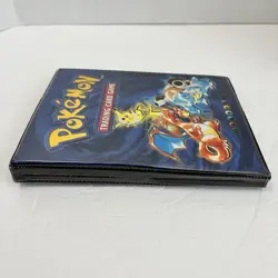 Pokemon Original Trading Card Album Folder 1999 WOTC Binder TCG 90s Vintage 8x6" - Image 4