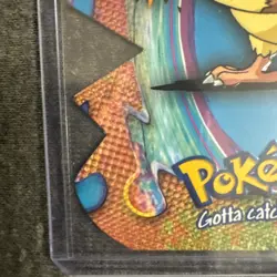 Pidgeotto Die-Cut Embossed Pokemon Topps Series 2 Card LP EV 11 Of 12 - Image 2