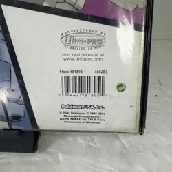 (LOT OF CARDS!) Vintage Pokemon TCG Card Binder 2006 Ultra Pro 81895-1 Arcanine - Image 3