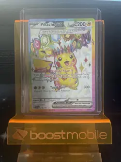 Pikachu ex 219/191 Full Art Surging Sparks Ultra Rare Pokemon Card Mint NM - Image 1