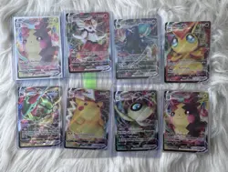 Pokemon Card Collection Binder Full Arts GX VMAX Secret 60 cards - Image 3