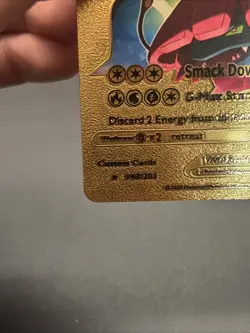 Charizard&Blastoise VMAX Gold Metal Pokemon Card-Collectible Gift Display！ - Image 5