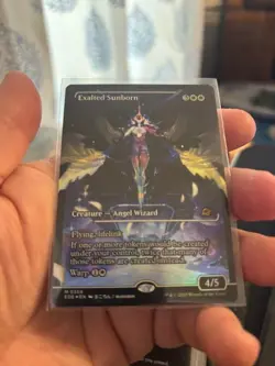 1x (M/NM) Exalted Sunborn (showcase) Foil card from Edge Of Eternities (EOE) MTG - Image 1