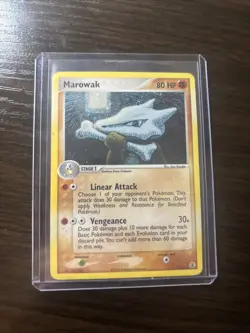 Marowak 7/112 - Pokemon Ex FireRed LeafGreen Holo Card - LP+ - Image 1