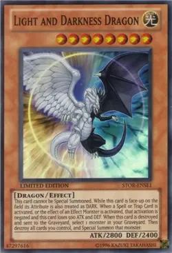 Light and Darkness Dragon - Limited Storm of Ragnarok HP YuGiOh - Image 1