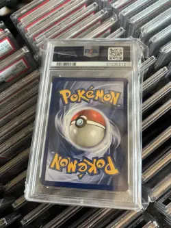 Pokemon TCG Mr. Fuji 1st Edition Non-Holo Card 58/62 Fossil 1999 PSA 9 *RARE* - Image 2