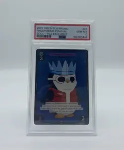 PSA 10 Vibes TCG X PSA Prosperous Penguin SDCC 2025 Exclusive Promo Card - Image 1