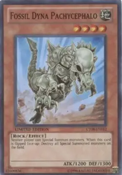 Fossil Dyna Pachycephalo - Limited 2011 Collectors Tins HP YuGiOh - Image 1