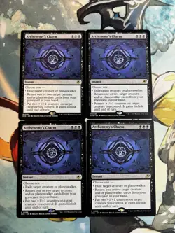 x4 MTG Edge of Eternities R Archenemy's Charm #0088 EOE MAGIC THE GATHERING - Image 1